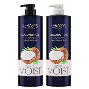 Kerasys - Coconut Oil - Shampoo 1L e Condicionador 1L